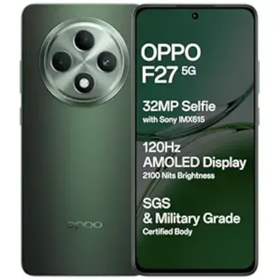Picture of OPPO F27 5G (Emerald Green, 8GB RAM, 128GB Storage)