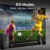 Picture of BoAt Aavante Bar Azure Pro, 550 W Sound, 5.1CH with Wireless Rear Satellite Speakers, EQ Modes, BTv5.4,Multiple Ports, Master Remote, Bluetooth Sound Bar, Home Theatre Soundbar Speaker (Premium Black)
