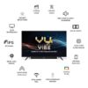 Picture of Vu 126cm (50 inches) Vibe Series QLED Google TV 50VIBE24 (Black)