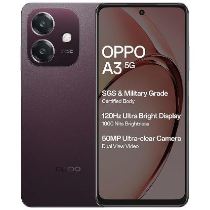 Picture of OPPO A3 5G (Nebula Red, 6GB RAM, 128GB Storage)