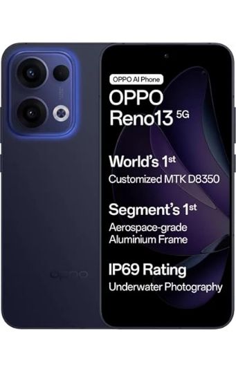 Picture of Oppo Reno13 5G (Luminous Blue, 128 GB) (8 GB RAM)