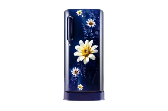 Picture of LG 185L 5 Star Direct-Cool Single Door Refrigerator, Moist ‘N’ Fresh GL-D201ABHU.ABHZEBN