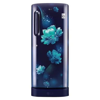 Picture of LG 210L,GL-D231ABAD Single Door Refrigerator with Reciprocating Compressor, Direct Cool, Blue Aurora Finish, 3-Star