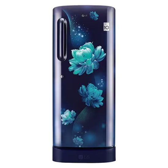 Picture of LG 210L,GL-D231ABAD Single Door Refrigerator with Reciprocating Compressor, Direct Cool, Blue Aurora Finish, 3-Star