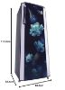 Picture of LG 261L Single Door Refrigerator with Smart Inverter Compressor, Smart Connect in Red Waterlily Finish, 3 Star GL-B281BRWX