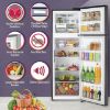 Picture of LG 246 L 3 Star Smart Inverter Wi-Fi Frost-Free Double Door Refrigerator (GL-T262TESX, Ebony Sheen, Door Cooling+ & Convertible, Gross Volume -263L)